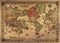 1852 Coltons Vintage Map of the World Antiqued Poster Print by Colton Colton # FAS2040